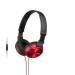 Sony MDR-ZX310AP sluchátka, červené